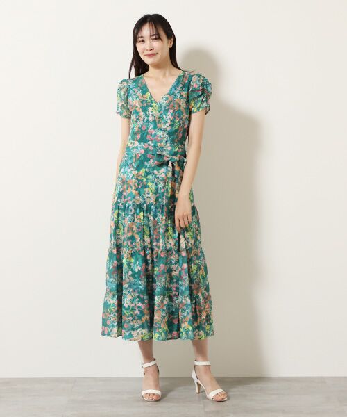 Phase Eight / フェイズエイト ドレス | Morven Printed Tiered Dress | 詳細11
