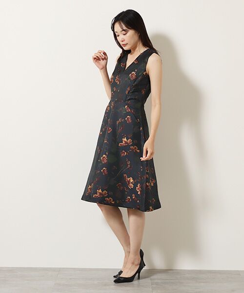 Phase Eight / フェイズエイト ドレス | Savannah Jacquard Floral Fit And Flare Dress | 詳細10