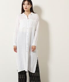 Cynthia Linen Longline Shirt