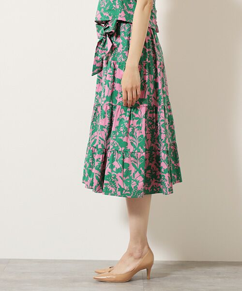 Phase Eight / フェイズエイト ドレス | Cleona Printd Skirt | 詳細7