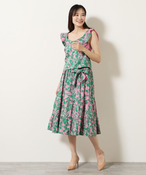 Phase Eight / フェイズエイト ドレス | Cleona Printd Skirt | 詳細9