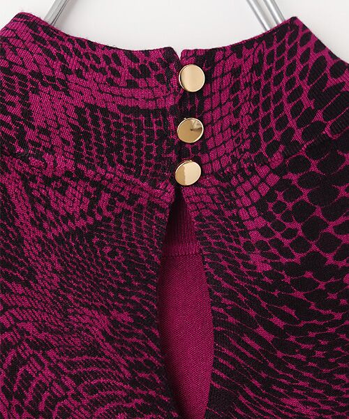 Phase Eight / フェイズエイト ニット・セーター | Livetta Snake Pprint Knit | 詳細4