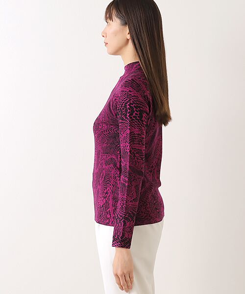 Phase Eight / フェイズエイト ニット・セーター | Livetta Snake Pprint Knit | 詳細6