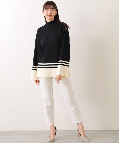 Phase Eight / フェイズエイト ニット・セーター | Kayleigh Chunky Boxy Striped Jumper | 詳細8