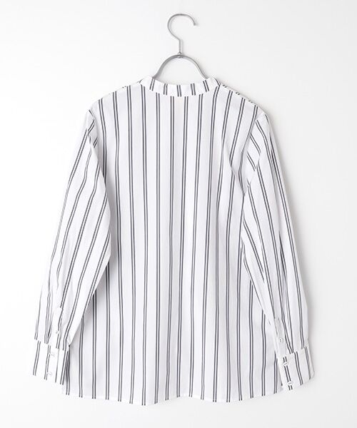 Phase Eight / フェイズエイト シャツ・ブラウス | Ashlyn Asymmetric Stripe Shirt | 詳細1