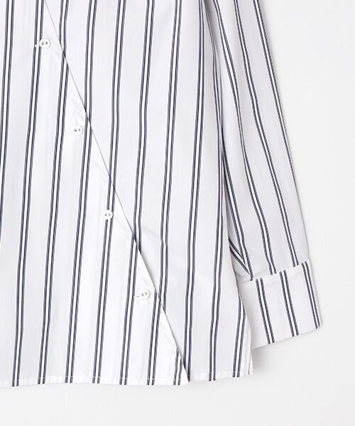 Phase Eight / フェイズエイト シャツ・ブラウス | Ashlyn Asymmetric Stripe Shirt | 詳細3