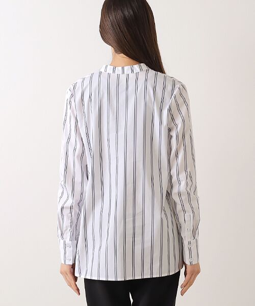 Phase Eight / フェイズエイト シャツ・ブラウス | Ashlyn Asymmetric Stripe Shirt | 詳細6