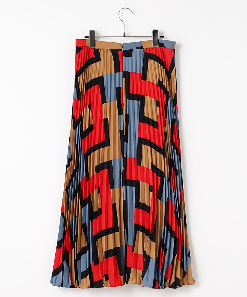 Phase Eight / フェイズエイト ロング・マキシ丈スカート | Elmina Geo Midi Skirt | 詳細1