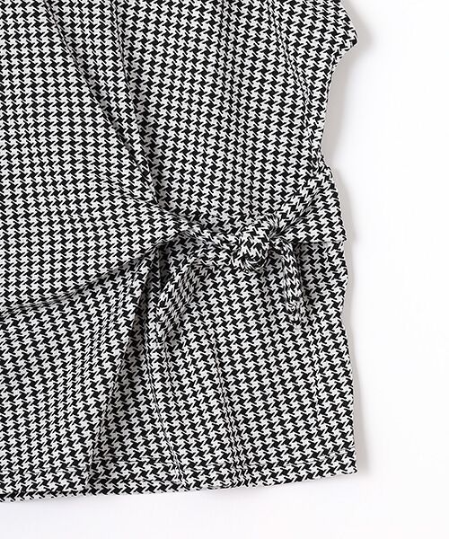 Phase Eight / フェイズエイト カットソー | Halsey Houndstooth Jacquard Top | 詳細3