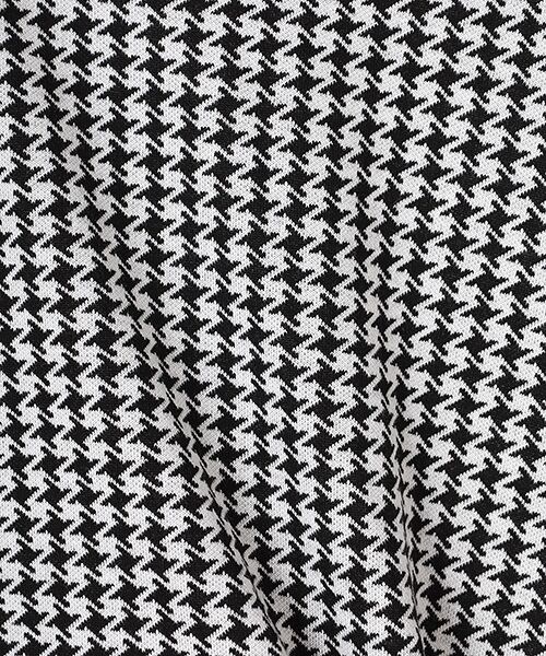 Phase Eight / フェイズエイト カットソー | Halsey Houndstooth Jacquard Top | 詳細4