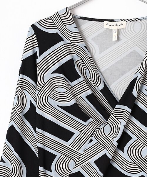 Phase Eight / フェイズエイト カットソー | Sofiana Chain Print Top | 詳細2