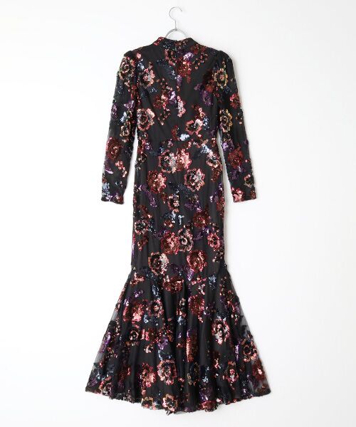 Phase Eight / フェイズエイト ドレス | Lelo Sequin Long Sleeved Maxi Dress | 詳細1