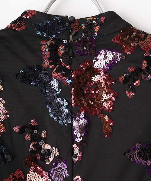 Phase Eight / フェイズエイト ドレス | Lelo Sequin Long Sleeved Maxi Dress | 詳細5