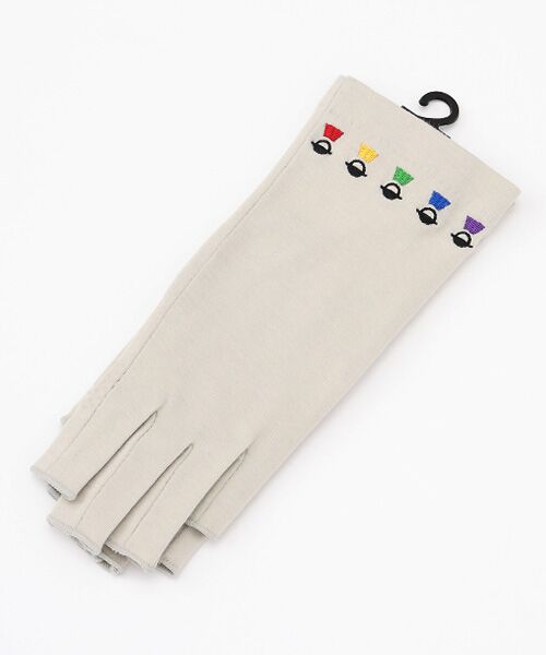 PICONE ACCESSORI（GOODS） / ピッコーネ アッチェッソーリ（グッズ） 手袋 | レディース UVカット手袋（GREY）