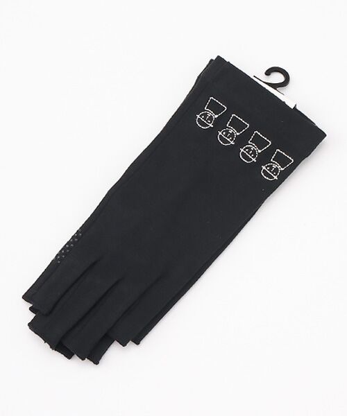 PICONE ACCESSORI（GOODS） / ピッコーネ アッチェッソーリ（グッズ） 手袋 | レディース UVカット手袋（BLACK）