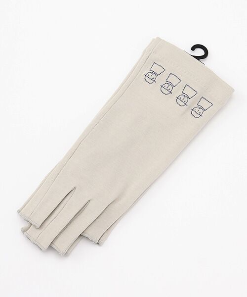 PICONE ACCESSORI（GOODS） / ピッコーネ アッチェッソーリ（グッズ） 手袋 | レディース UVカット手袋（GREY）