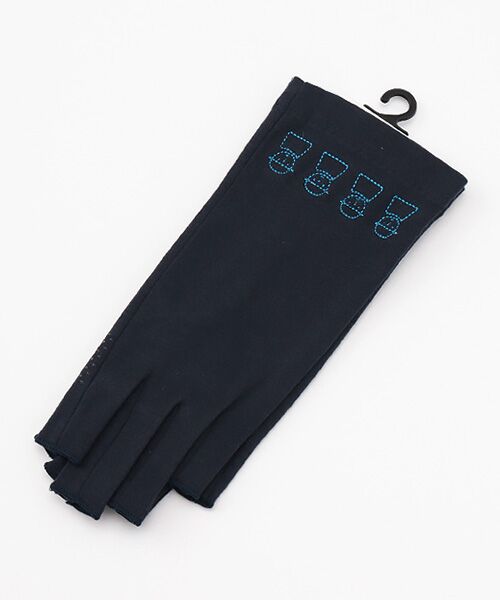 PICONE ACCESSORI（GOODS） / ピッコーネ アッチェッソーリ（グッズ） 手袋 | レディース UVカット手袋（NAVY）