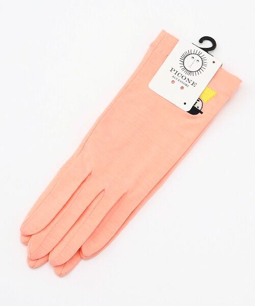 PICONE ACCESSORI（GOODS） / ピッコーネ アッチェッソーリ（グッズ） 手袋 | レディース UVカット手袋（L/ORANGE）