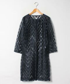 オパールプリント ロングブラウス