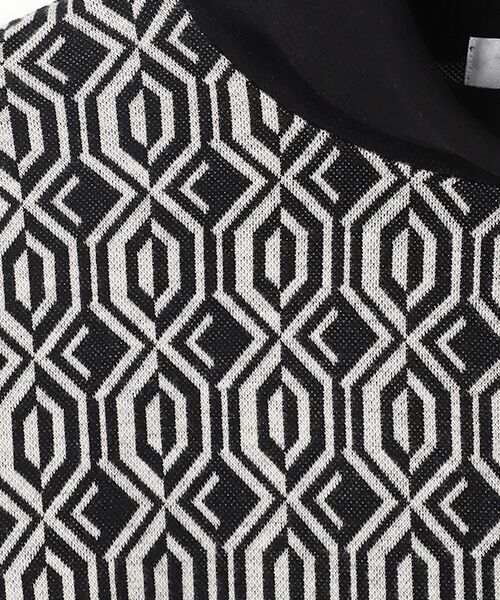 pierre cardin signe (大きいサイズ) / ピエール・カルダン シーニュ (オオキイサイズ) カットソー | クロスジャカードカットソー | 詳細4