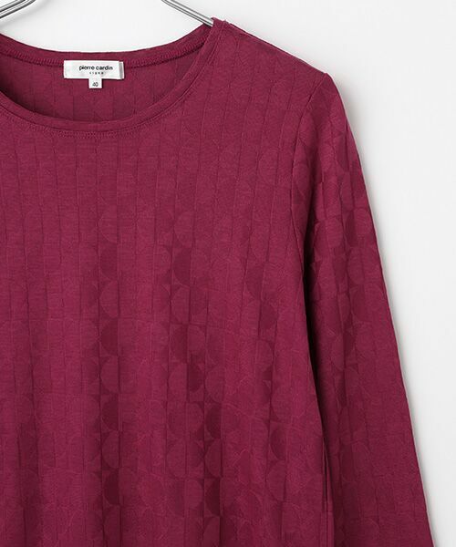 pierre cardin signe (大きいサイズ) / ピエール・カルダン シーニュ (オオキイサイズ) カットソー | PCﾘﾝｸｽ7分袖 | 詳細4