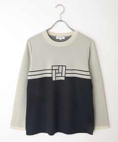 定価5万　新品タグ付【ピエールカルダン】40　Ｌ　ノーカラーツイード　フォーマル pierre cardin signe (大きいサイズ) / ピエール・カルダン