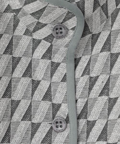 pierre cardin signe (大きいサイズ) / ピエール・カルダン シーニュ (オオキイサイズ) その他トップス | 幾何柄ＪＱCD | 詳細1