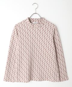 pierre cardin signe (大きいサイズ) / ピエール・カルダン シーニュ (オオキイサイズ) その他トップス | 幾何柄ＪＱPO