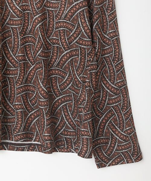 pierre cardin signe (大きいサイズ) / ピエール・カルダン シーニュ (オオキイサイズ) カットソー |  Crossing柄CS | 詳細3