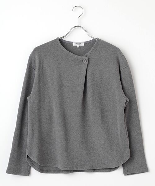 pierre cardin signe (大きいサイズ)/ピエール・カルダン シーニュ (オオキイサイズ) オンフレッシュニットCS グレー 44(13) pierre cardin signe (大きいサイズ)/ピエール・カルダン シーニュ (オオキイサイズ) オンフレッシュニットCS グレー 44(13)