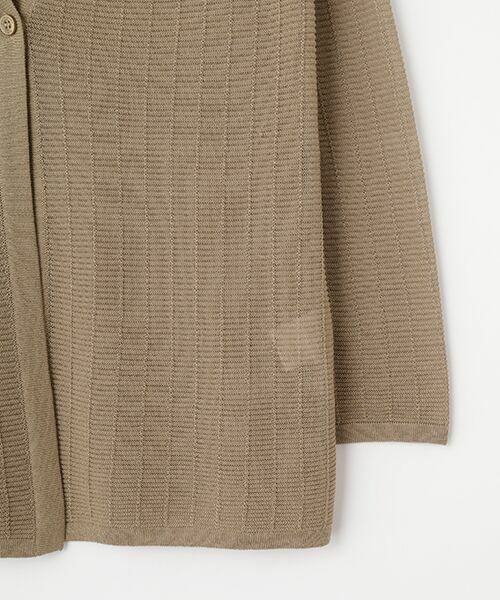 pierre cardin signe (大きいサイズ) / ピエール・カルダン シーニュ (オオキイサイズ) カーディガン・ボレロ | ｼｬﾝﾃｨﾀｯｸ柄CD | 詳細4