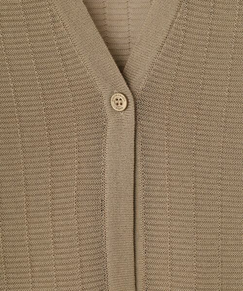 pierre cardin signe (大きいサイズ) / ピエール・カルダン シーニュ (オオキイサイズ) カーディガン・ボレロ | ｼｬﾝﾃｨﾀｯｸ柄CD | 詳細5