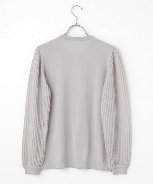 pierre cardin signe (大きいサイズ) / ピエール・カルダン シーニュ (オオキイサイズ) カーディガン・ボレロ | ﾚｰｼｰ袖CD | 詳細2