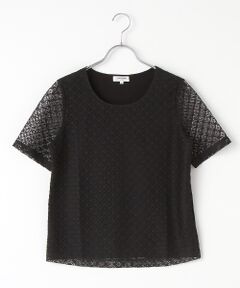 pierre cardin signe / ピエール・カルダン シーニュ カットソー | レース地カットソー