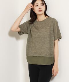 pierre cardin signe / ピエール・カルダン シーニュ カットソー | リネンシャワードッキングカットソー