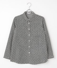 pierre cardin signe / ピエール・カルダン シーニュ シャツ・ブラウス | ジオメトリックPt BL