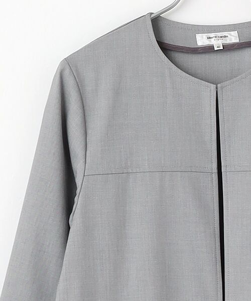 新作！【pierre cardin】ノースリーブハイネックリブプル