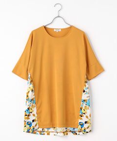 pierre cardin signe / ピエール・カルダン シーニュ カットソー | バックフラワーPt CS