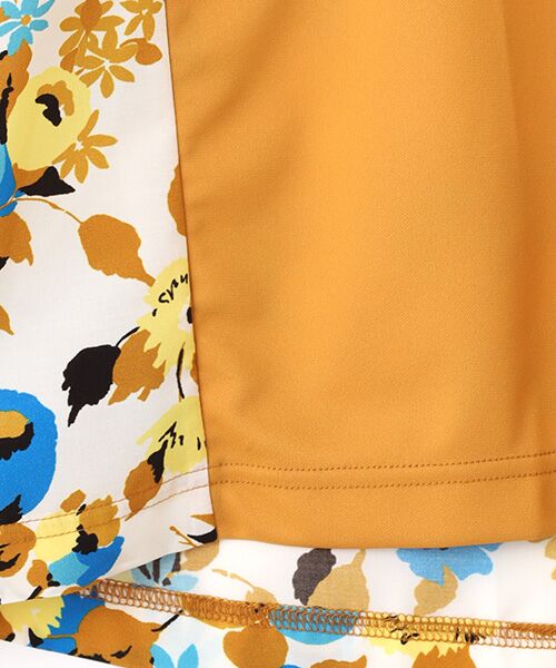 pierre cardin signe / ピエール・カルダン シーニュ カットソー | バックフラワーPt CS | 詳細1