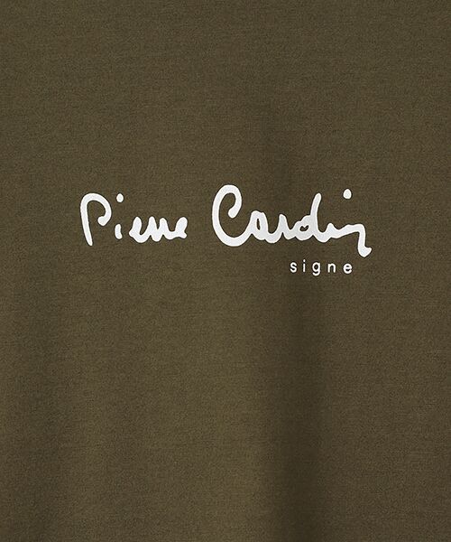 pierre cardin signe / ピエール・カルダン シーニュ カットソー | シルケット天竺ロゴCS | 詳細5