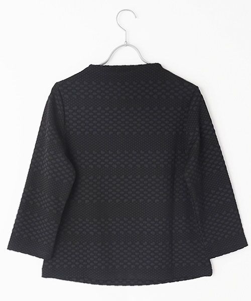 pierre cardin signe / ピエール・カルダン シーニュ カットソー | スクエアボーダーCS | 詳細1