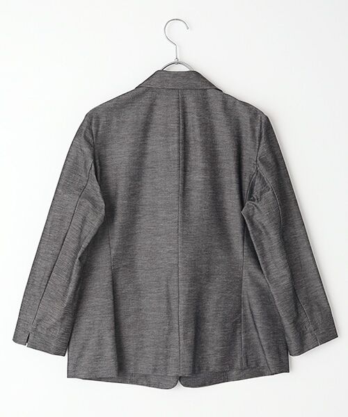 pierre cardin signe / ピエール・カルダン シーニュ テーラードジャケット | 麻混ハイパーデニムJK | 詳細1