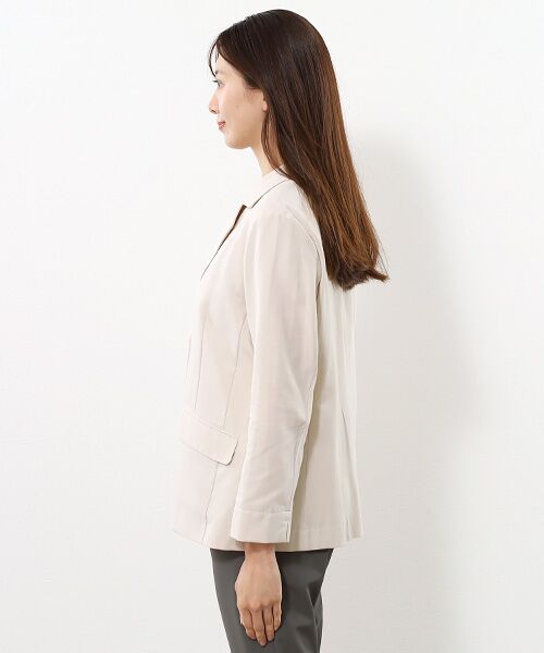 pierre cardin signe / ピエール・カルダン シーニュ テーラードジャケット | 麻混ハイパーデニムJK | 詳細7