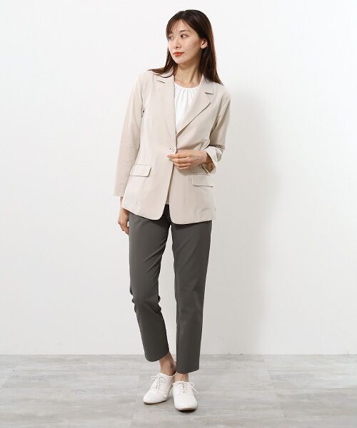 pierre cardin signe / ピエール・カルダン シーニュ テーラードジャケット | 麻混ハイパーデニムJK | 詳細9