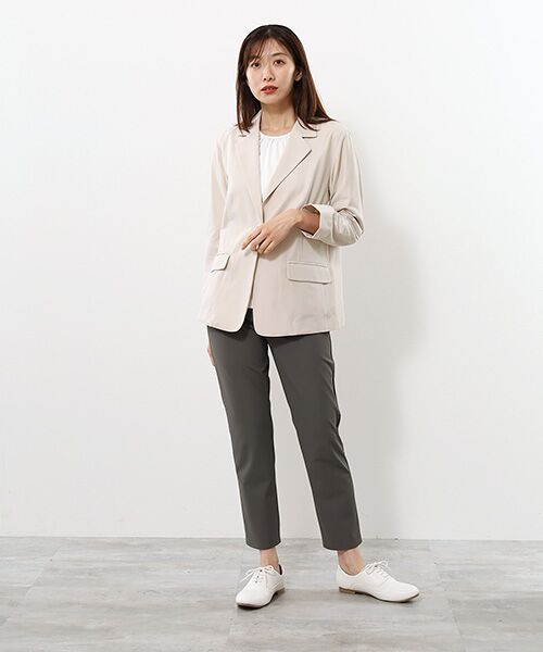 pierre cardin signe / ピエール・カルダン シーニュ テーラードジャケット | 麻混ハイパーデニムJK | 詳細10