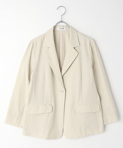 pierre cardin signe / ピエール・カルダン シーニュ テーラードジャケット | 麻混ハイパーデニムJK | 詳細11