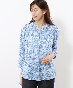 pierre cardin signe / ピエール・カルダン シーニュ カットソー | エスパンディ幾何花柄CS