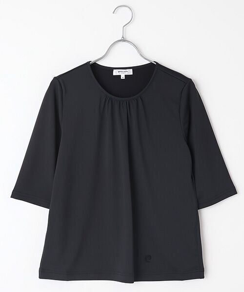 pierre cardin チュニック 13 黒/白 長袖 1971510_bd7f81805ed5e15026a056
