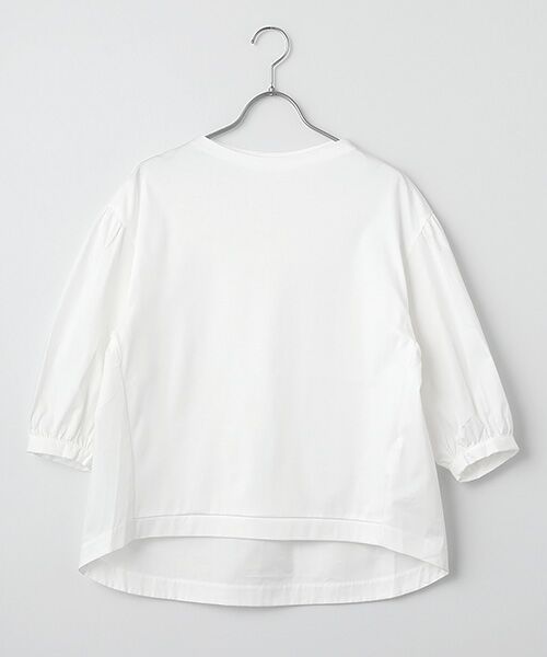 pierre cardin signe / ピエール・カルダン シーニュ カットソー | スムースブロードドッキングCS（ホワイト）