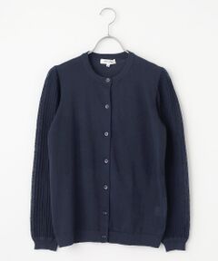 pierre cardin signe / ピエール・カルダン シーニュ カーディガン・ボレロ | ﾚｰｼｰ袖CD